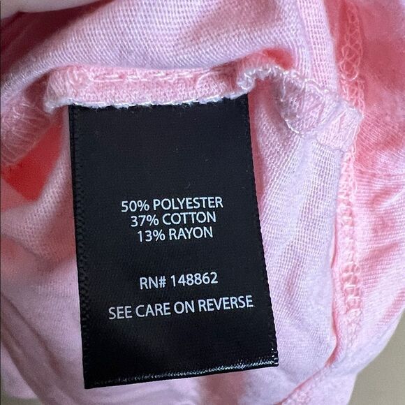 Torrid Women’s Size 4 Pale Blush Classic Fit Raglan Top - Coffee Mom Repeat Tee - Picture 4 of 7